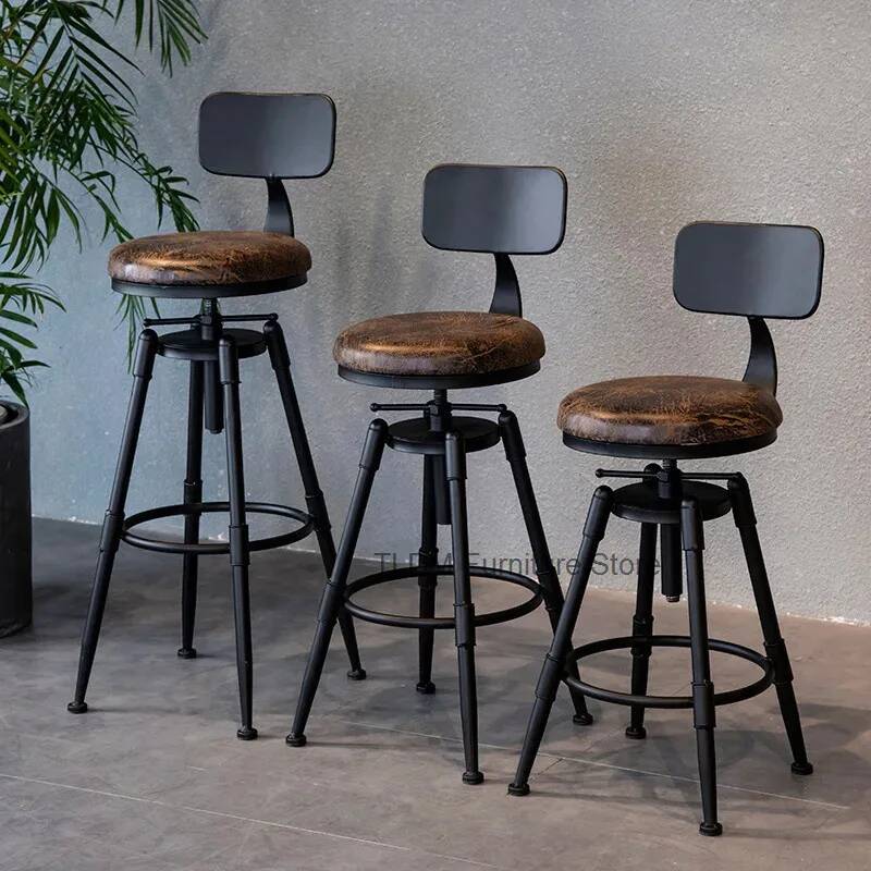 Retro-Barhocker aus Eisen, dre – Home Bar Seating Bewertung und Preis